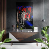 Basquiat Brushed Aluminum Dibond Wall Art.